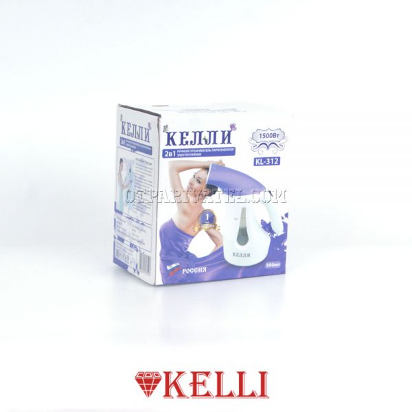 Kelli KL-312: упаковка ручного отпаривателя