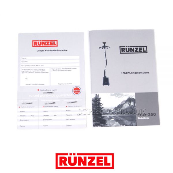 Runzel ECO-260: гарантийный талон и инструкция по эксплуатации